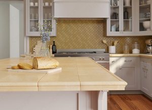 Modern tile countertops