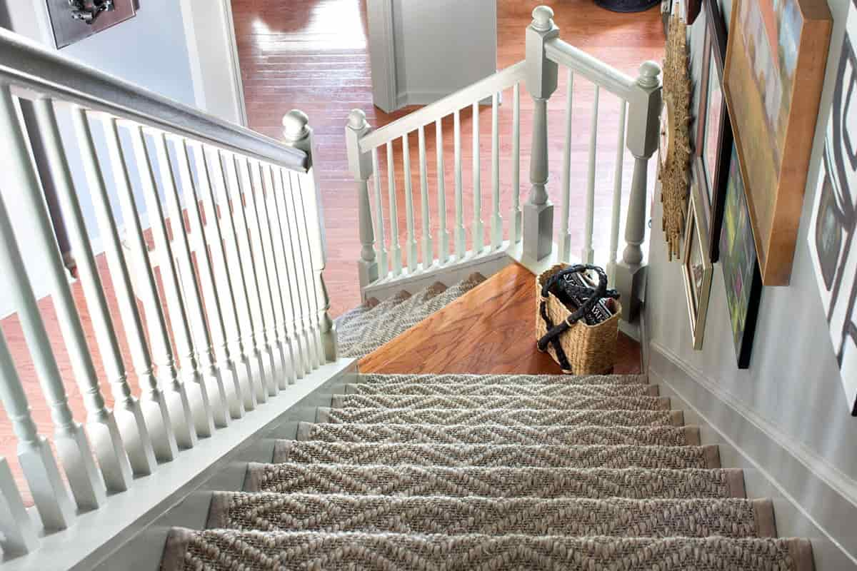  how to install tile on stair landing with rounded edge 