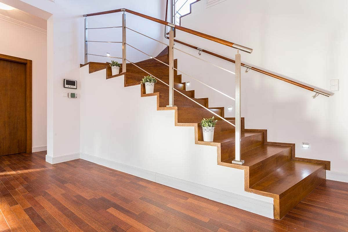  how to install tile on stair landing with rounded edge 